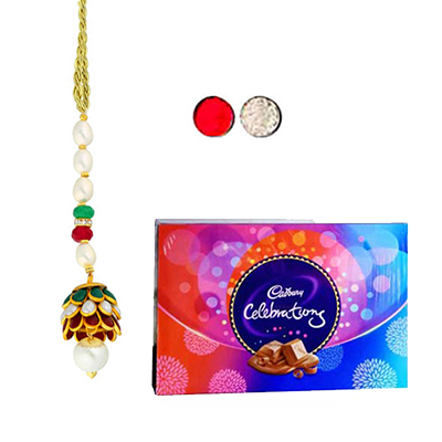 "BHABHI - JPJUN-18-368 (1Rakhi), Cadbury Celebrations 118.6 gms - Click here to View more details about this Product